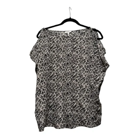 Joie Monochrome Patterned Blouse - Picture 1 of 3